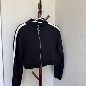 Like New, Size M Black and White Women's Jacket